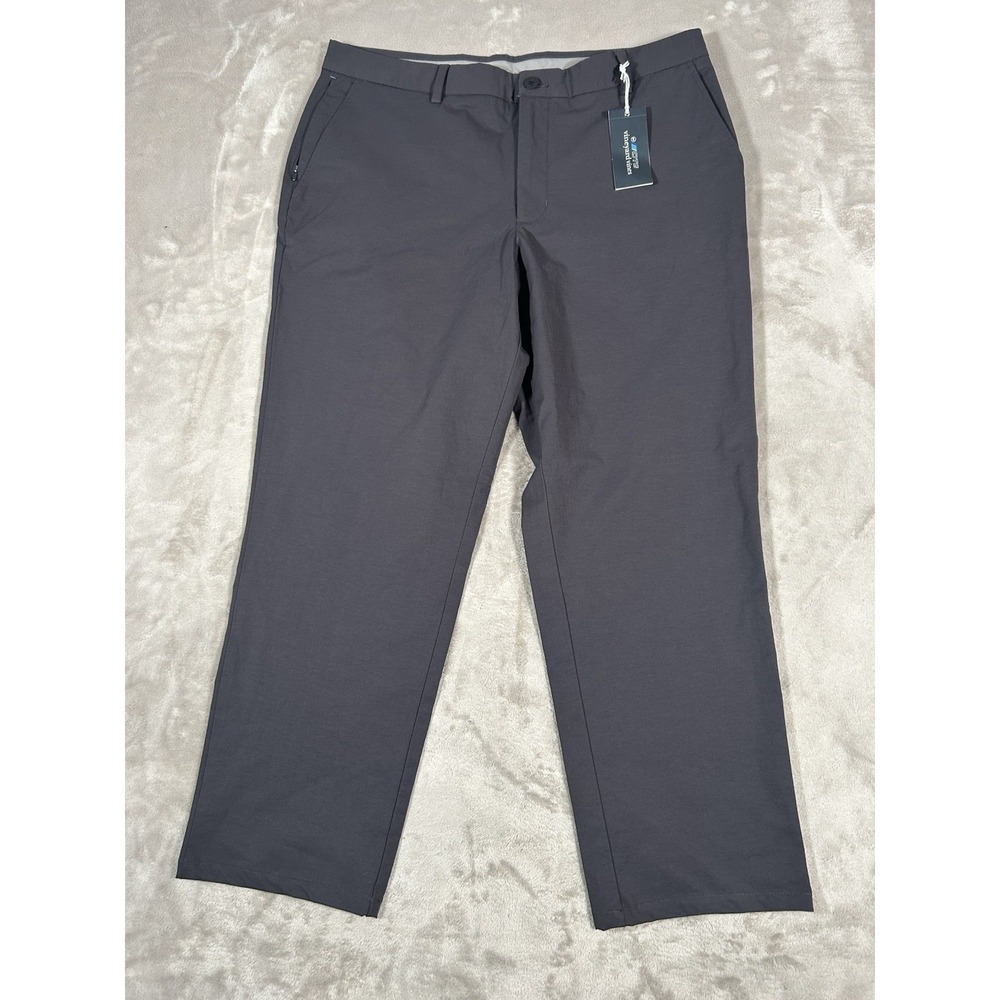 New Vineyard Vines On The Go Pants Mens 38x29 Blue OTG Performance Flex Golf NWT